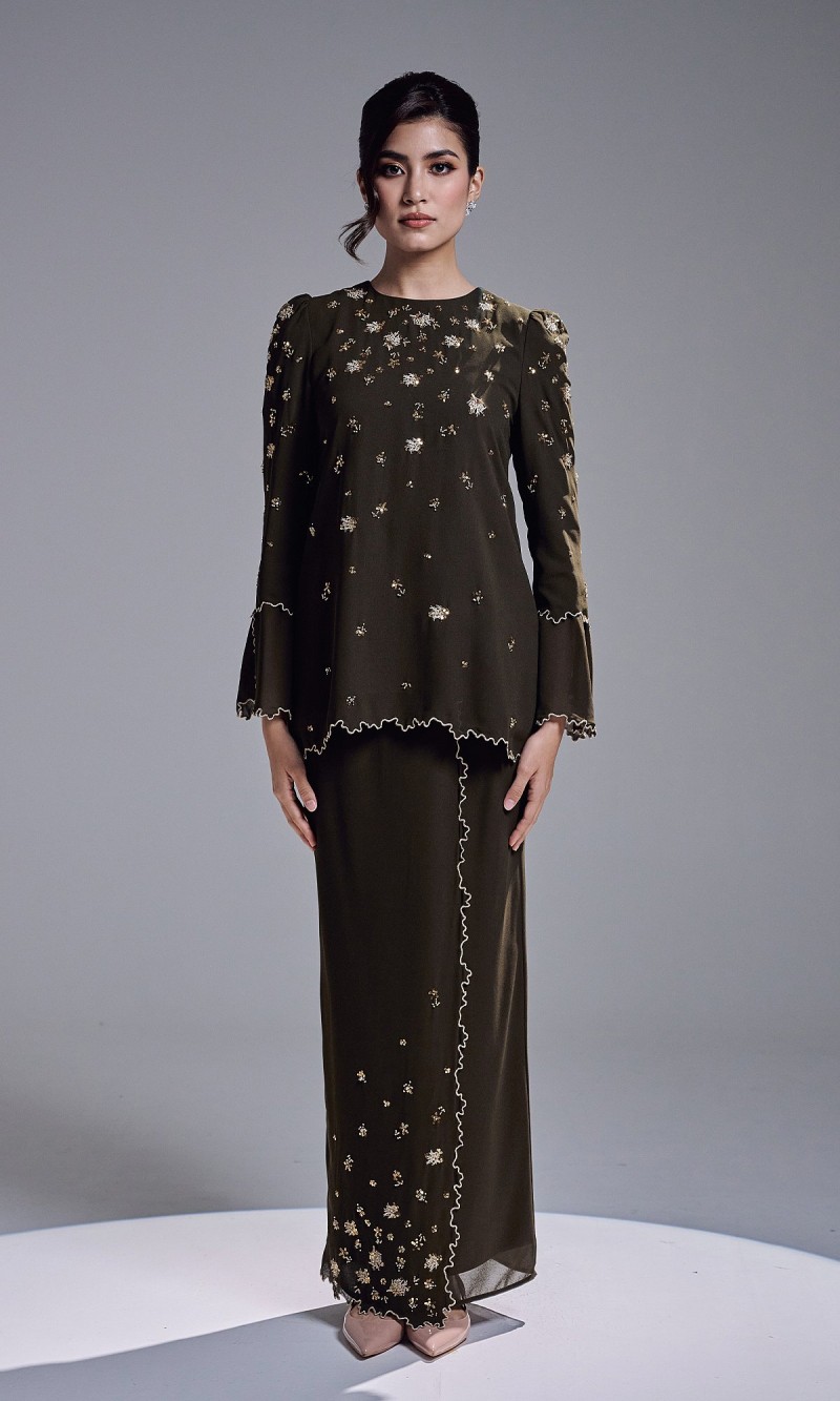 ESTIA KURUNG - DARK OLIVE