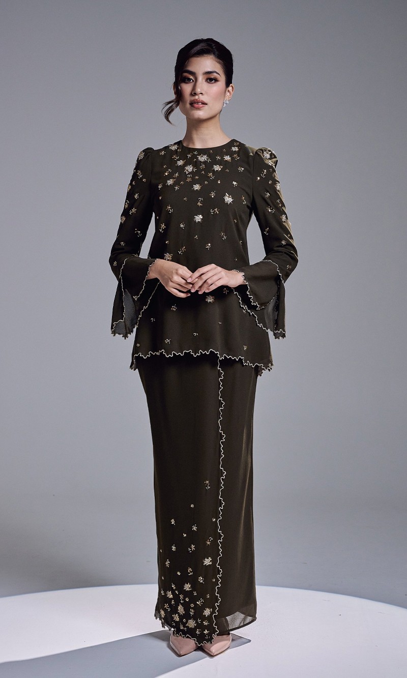 ESTIA KURUNG - DARK OLIVE
