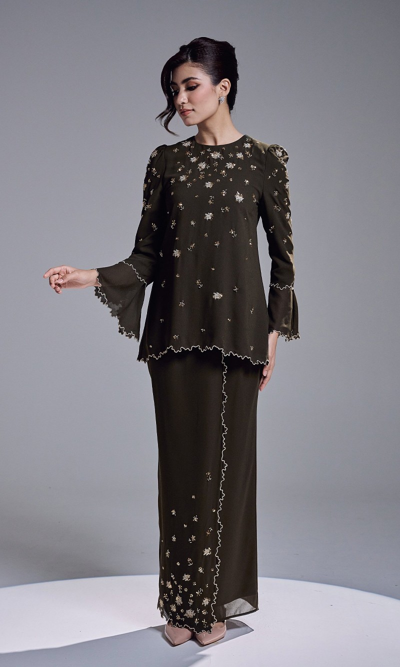 ESTIA KURUNG - DARK OLIVE