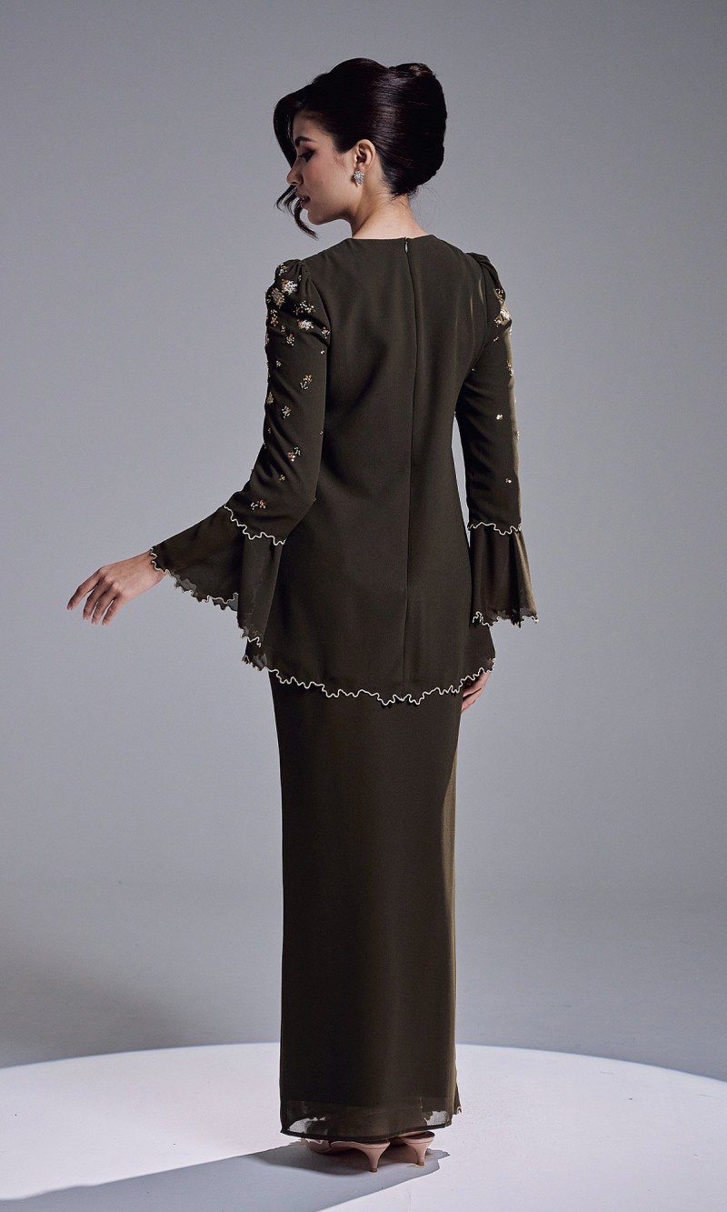 ESTIA KURUNG - DARK OLIVE