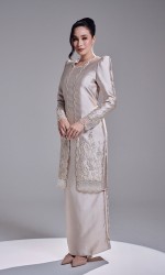 HAATIYA KURUNG - CHAMPAGNE