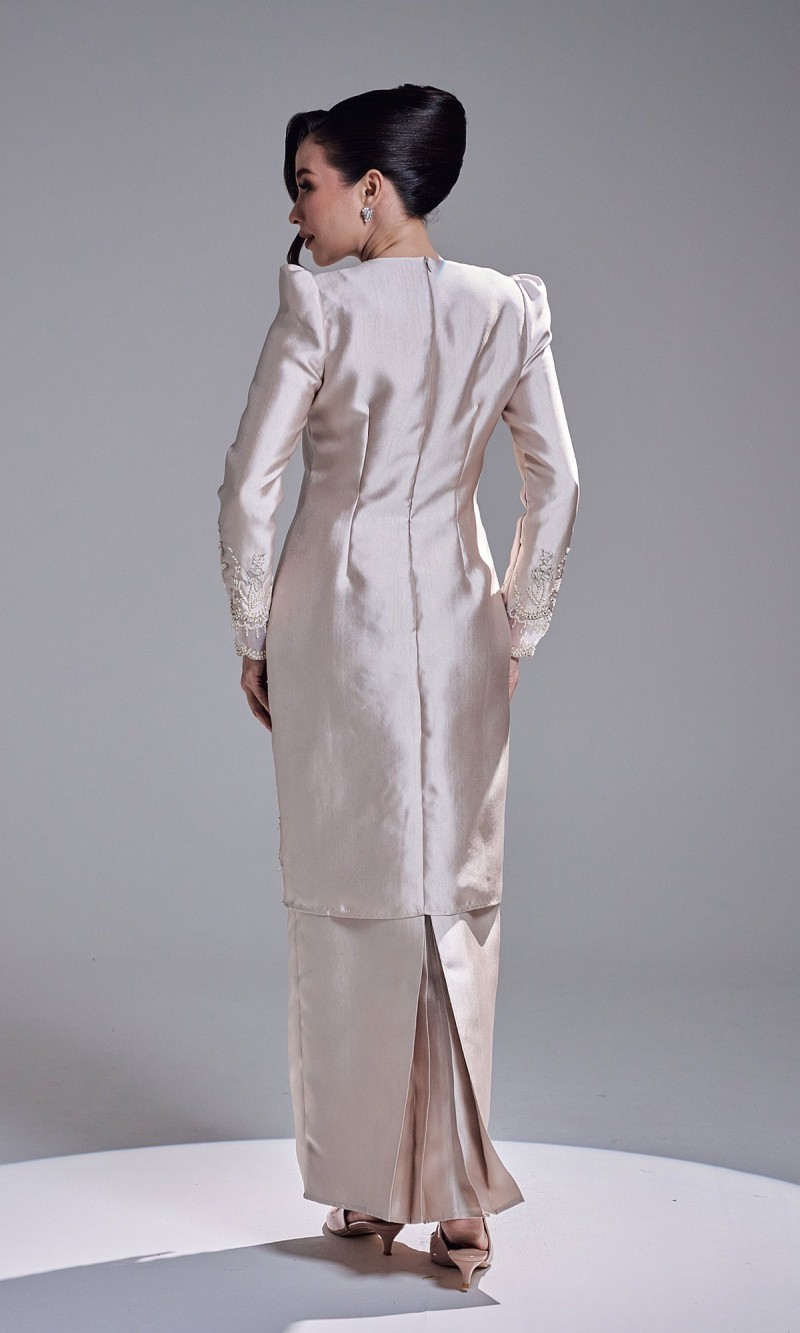 HAATIYA KURUNG - CHAMPAGNE