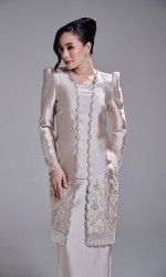 HAATIYA KURUNG - CHAMPAGNE