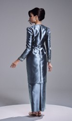 HAATIYA KURUNG - ASH BLUE