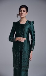 HAATIYA KURUNG - DARK EMERALD