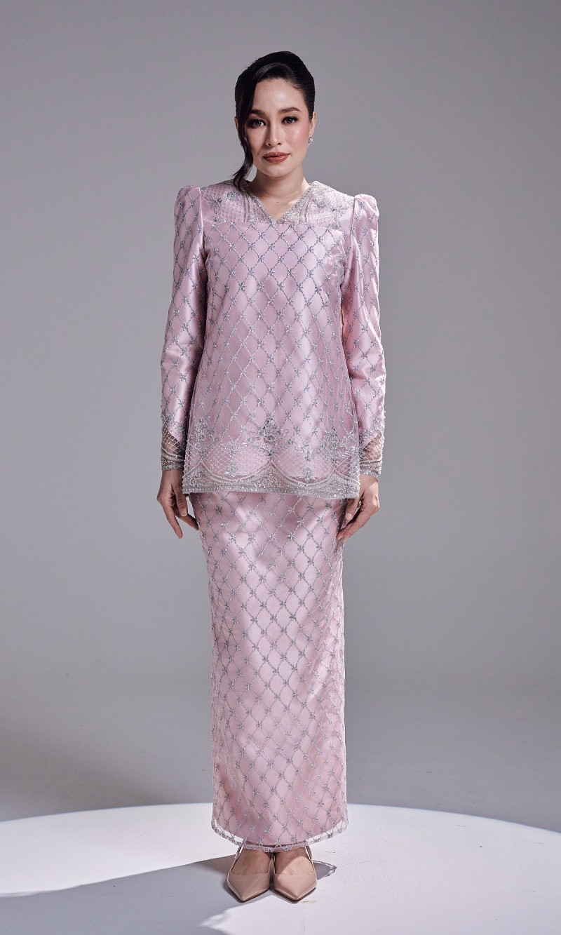 MAHARANI KURUNG - DUSTY PINK