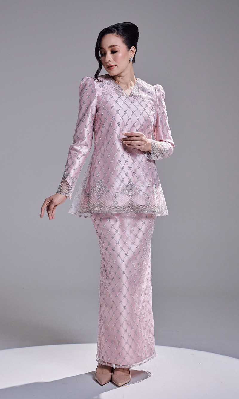 MAHARANI KURUNG - DUSTY PINK