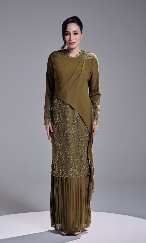 RANIA DRESS - OLIVE RANIA DRESS - OLIVE