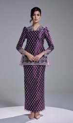 MAHARANI KURUNG - DARK PURPLE