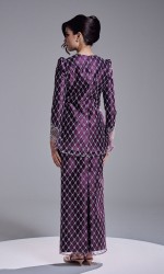 MAHARANI KURUNG - DARK PURPLE