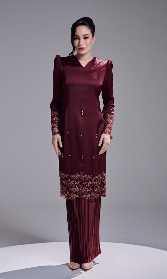 LUNAYA KURUNG - MAROON LUNAYA KURUNG - MAROON