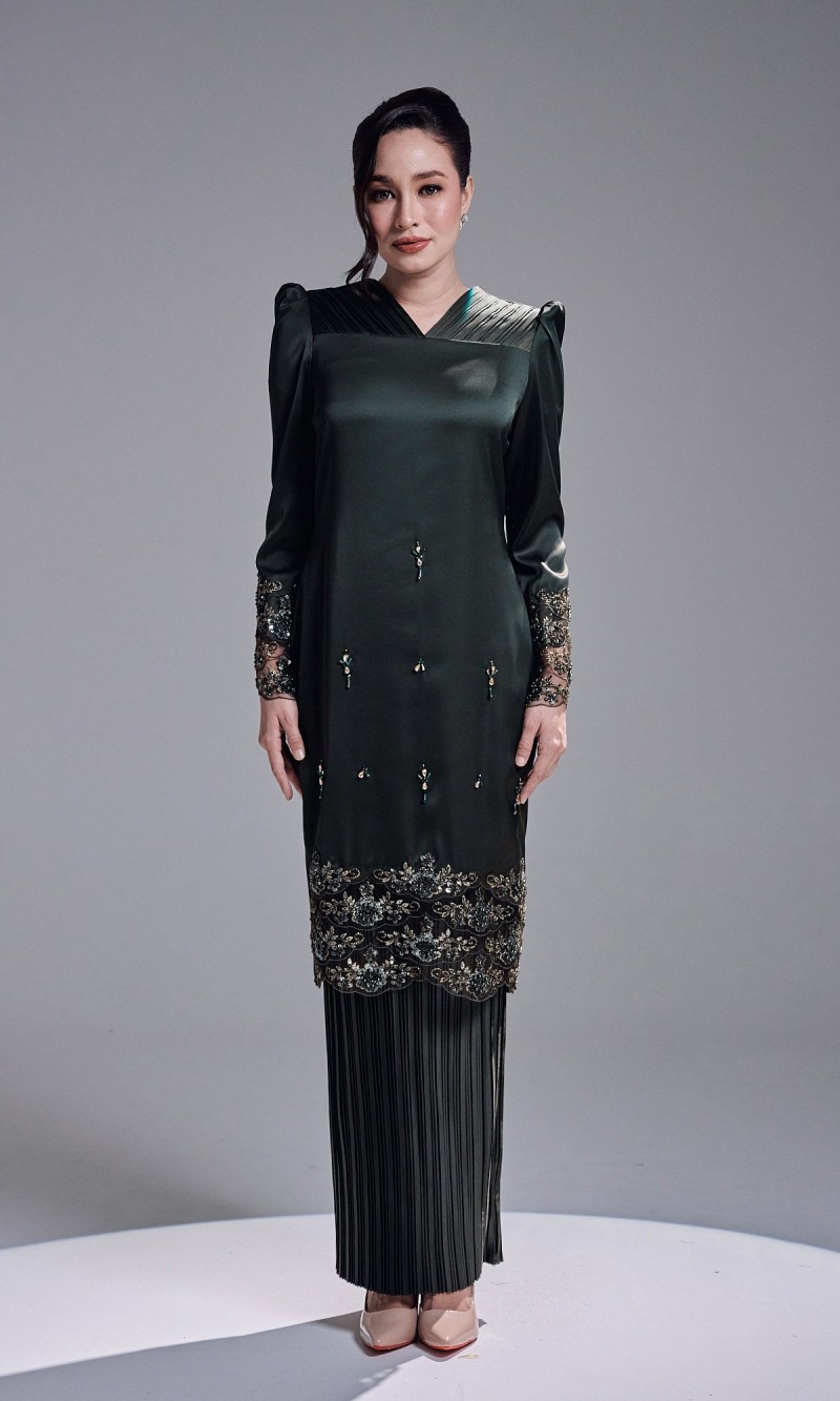 LUNAYA KURUNG - DARK OLIVE