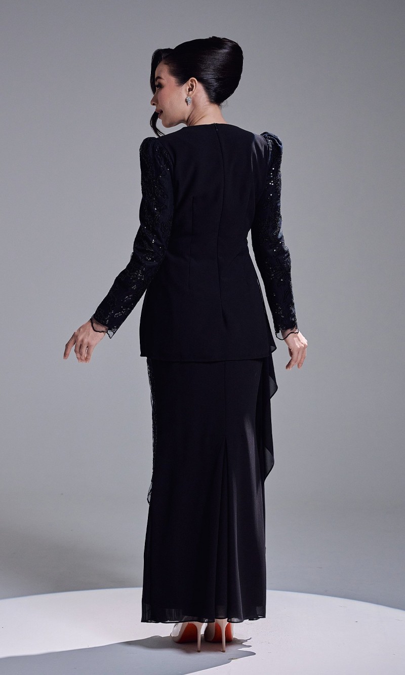 ESKADIA KURUNG - BLACK