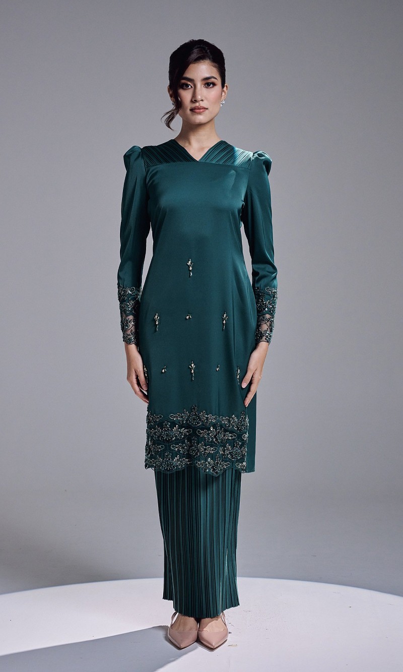 LUNAYA KURUNG - EMERALD TEAL