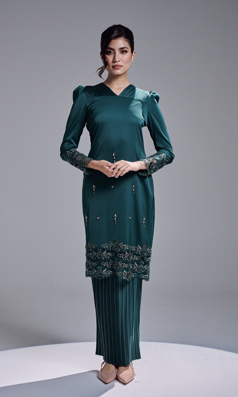 LUNAYA KURUNG - EMERALD TEAL