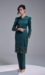 LUNAYA KURUNG - EMERALD TEAL