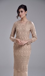 AVIANA DRESS - GOLD