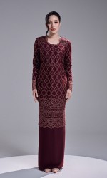 AVIANA DRESS - WINE AVIANA DRESS - WINE