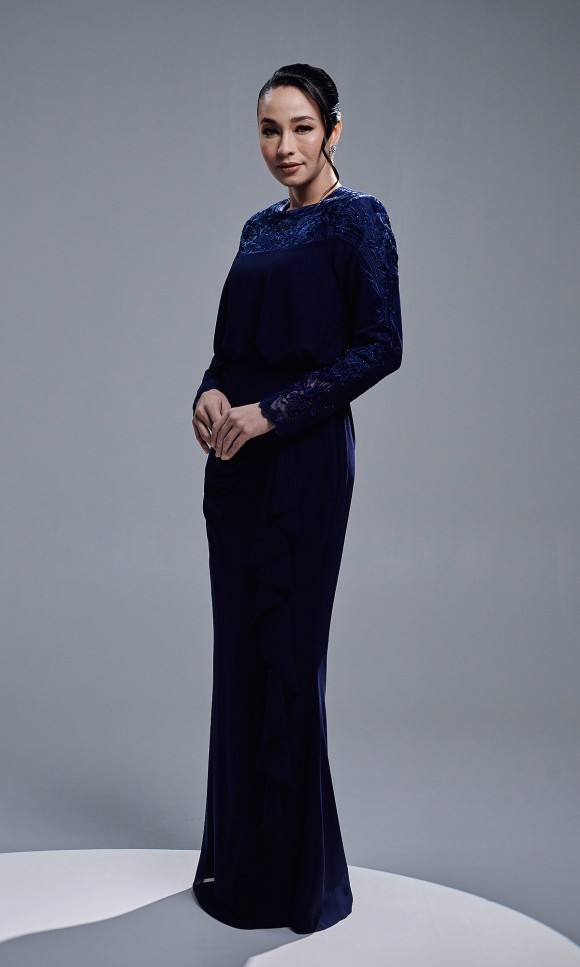 ALEESA DRESS - NAVY ALEESA DRESS - NAVY