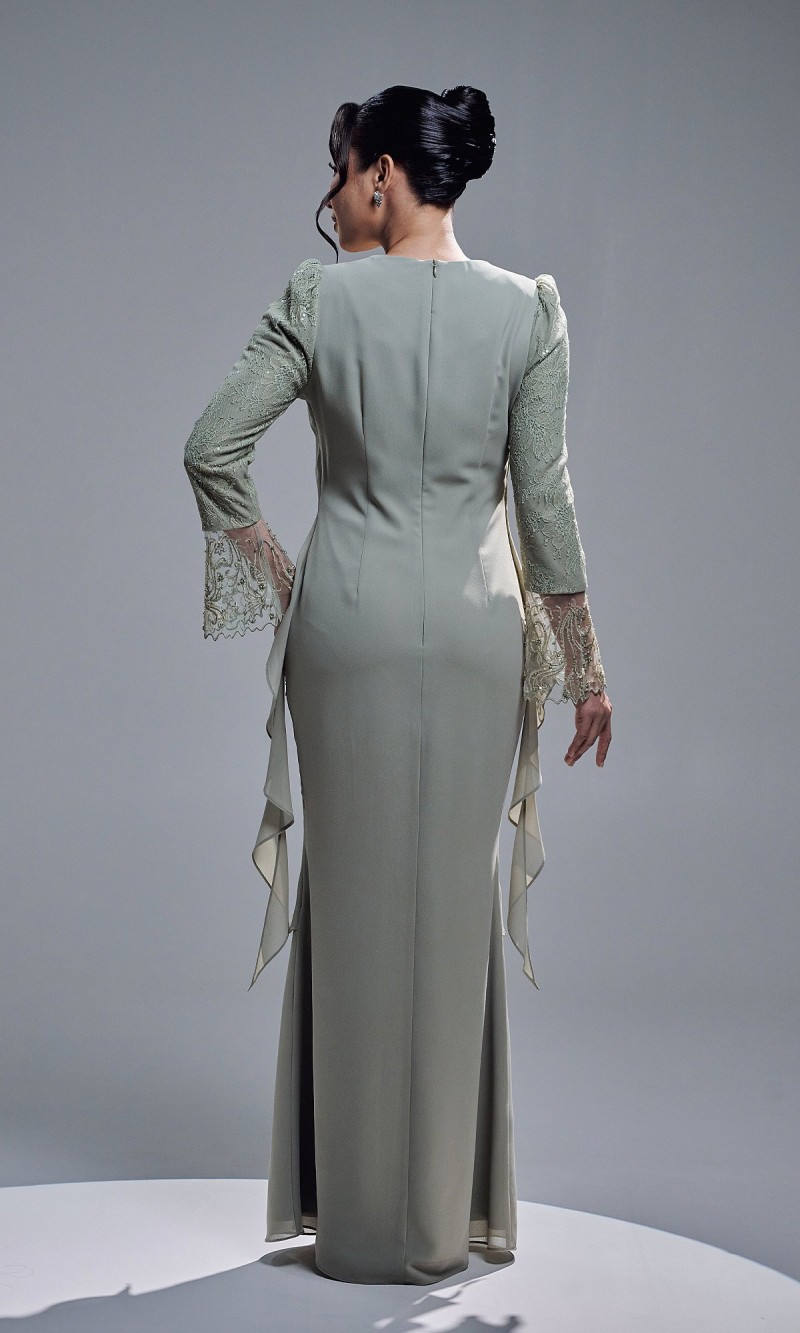 MIREYA DRESS - GEORGIAN GREEN