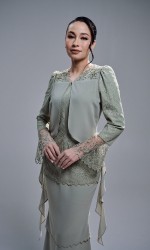 MIREYA DRESS - GEORGIAN GREEN