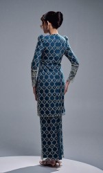 ELVIANA KURUNG - TEAL BLUE