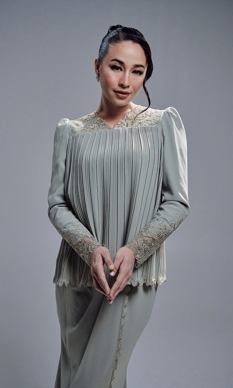 DANIA KURUNG - GEORGIAN GREEN