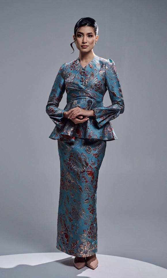 LUNA KURUNG - DUSTY TURQUOISE