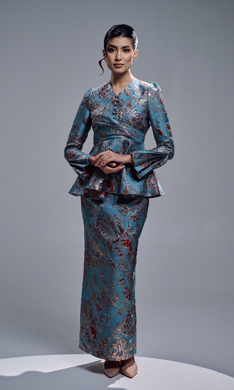 LUNA KURUNG - DUSTY TURQUOISE