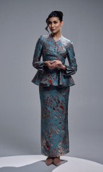 LUNA KURUNG - DUSTY TURQUOISE