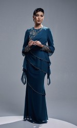 SABRINE KURUNG - TEAL BLUE