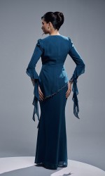 SABRINE KURUNG - TEAL BLUE