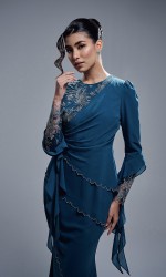 SABRINE KURUNG - TEAL BLUE