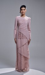 ESTALIA DRESS - BLUSH PINK
