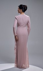 ESTALIA DRESS - BLUSH PINK
