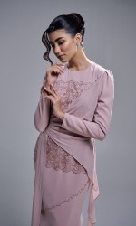 ESTALIA DRESS - BLUSH PINK