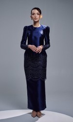 DAHLIA KURUNG - NAVY