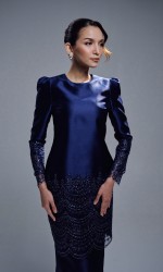 DAHLIA KURUNG - NAVY