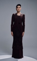 ELIYA DRESS - MAHOGANY