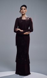 ELIYA DRESS - MAHOGANY