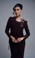 ELIYA DRESS - MAHOGANY