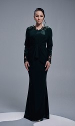 SADEERA KURUNG - DARK GREEN