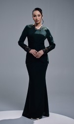 SADEERA KURUNG - DARK GREEN