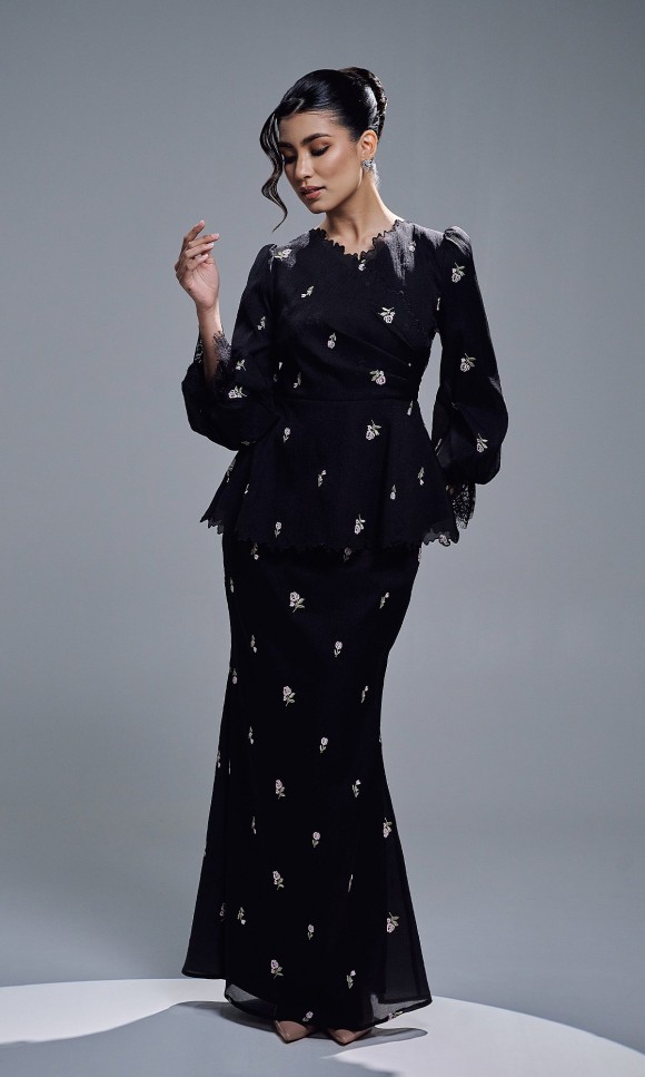 ESMIKA KURUNG - BLACK