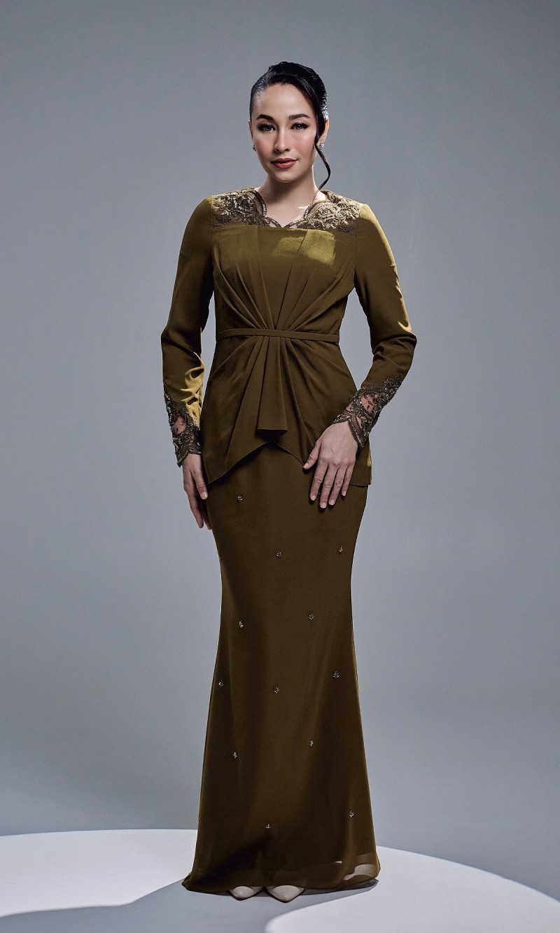 SADEERA KURUNG - OLIVE