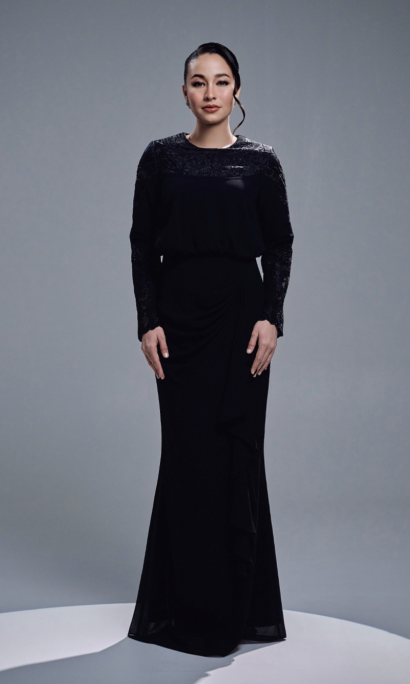 ALEESA DRESS - BLACK
