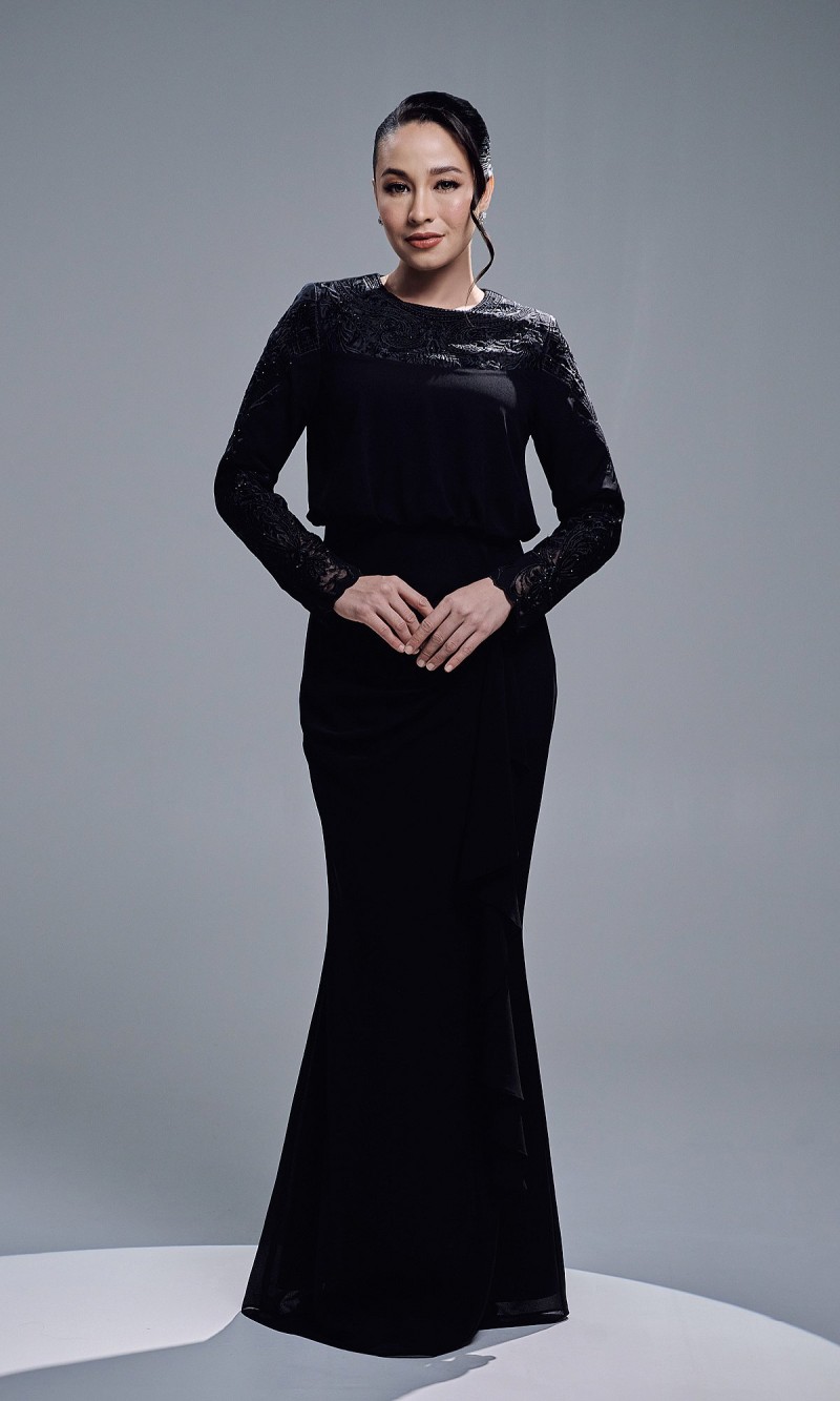 ALEESA DRESS - BLACK