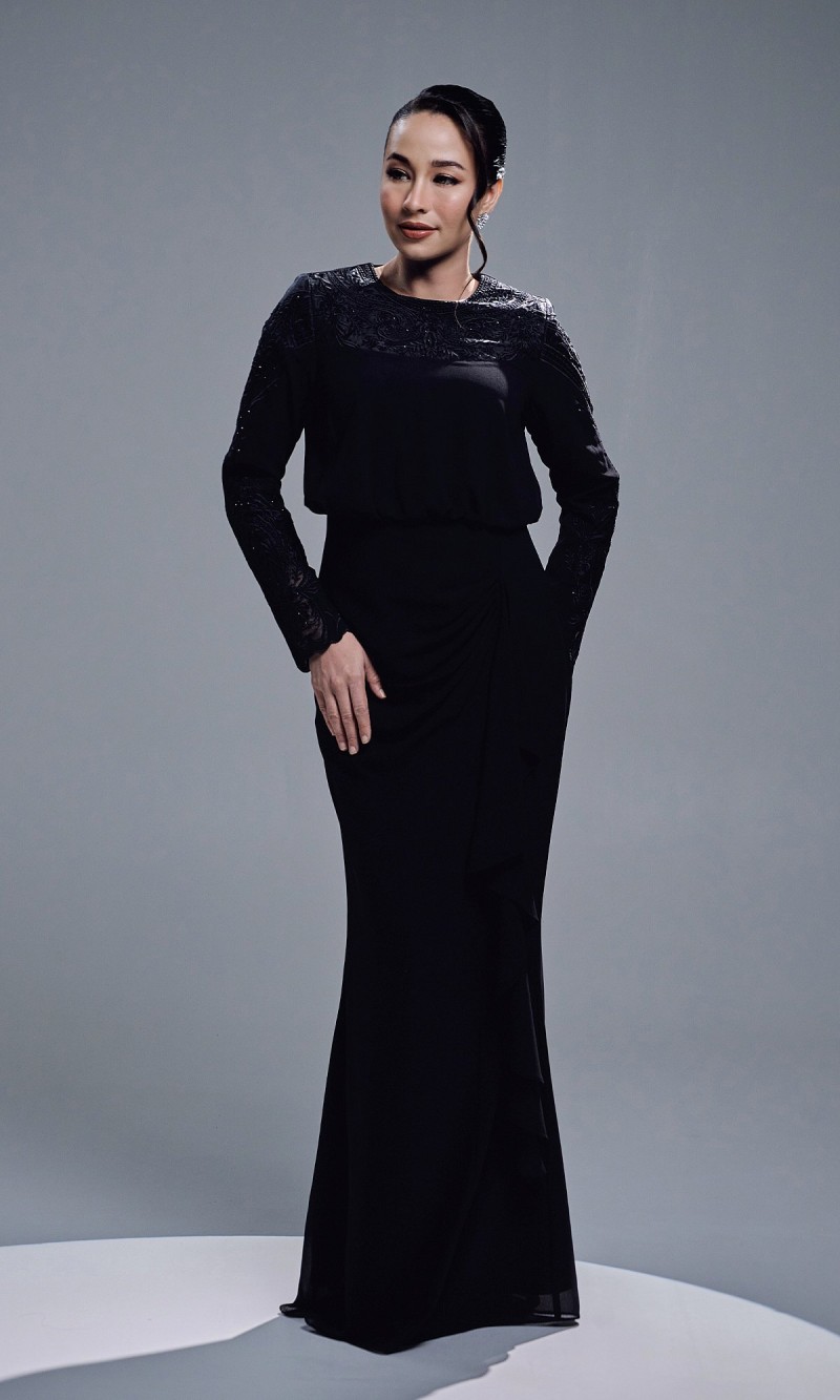 ALEESA DRESS - BLACK