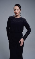 ALEESA DRESS - BLACK