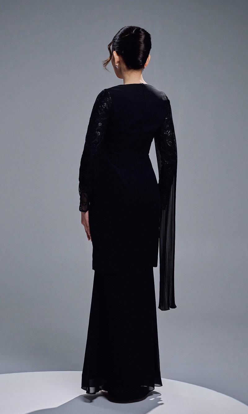 VERIANA KURUNG - BLACK